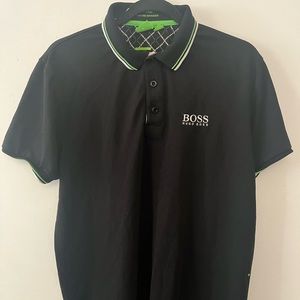 Hugo Boss Polo Moisture Manager Modern Fit M Medium Black